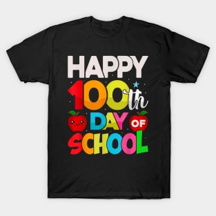 100 Days Of School Teacher Student Men Women Kids 100Th Day T-Shirt